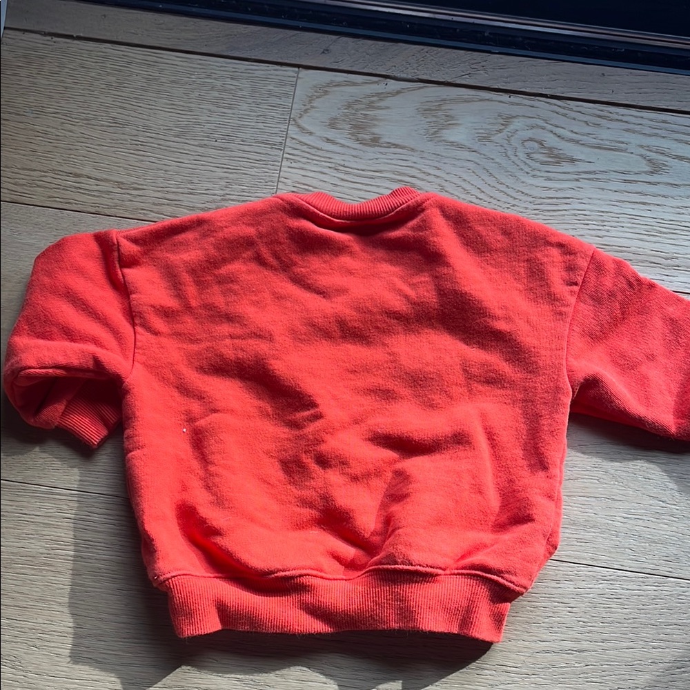 Mini Rodini Bright Red UFO Sweatshirt - Picture 4 of 4